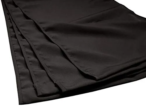 QUICK STAR Ersatz Bezug Paravent 4 Teilig 170 x 220 cm Raumteiler Trennwand Sichtschutz Bespannung Schwarz