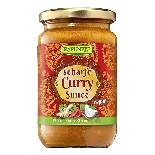 Curry-Sauce scharf 1 x 330 ml von Rapunzel