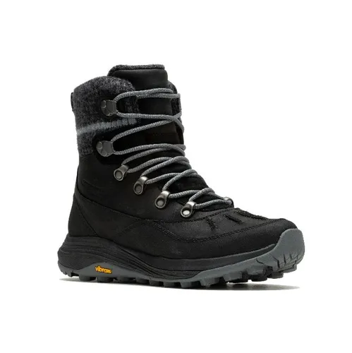 Merrell Women's Siren 4 Thermo Mid Zip Waterproof - Winterschuhe für Damen 40,5 - Wanderschuhe für Trekking, wasserdicht mit isolierender PrimaLoft-Technologie und griffiger Vibram-Sohle, ideal für kalte Wetterbedingungen.