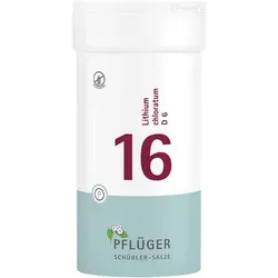 Schüßler-Salze Biochemie Pflüger 16 Lithium chloratum D6 Tbl.