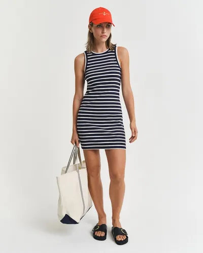 Gant Sommerkleid STRIPED TANK JERSEY DRESS ohne Ärmel