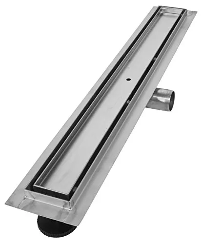 Produktbild VILSTEIN Duschrinne 120cm | Edelstahl Komplettset