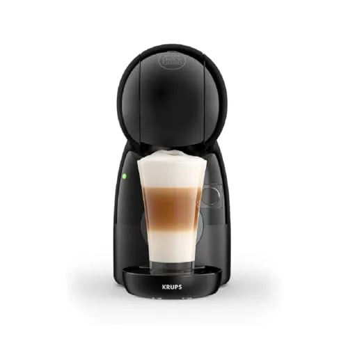Krups Piccolo XS KP1A3BP1 - Kaffeekapselmaschine Schwarz - Kaffeekapselmaschinen mit 15 bar Druck und 1600W, ideal für leckeren Espresso und vielseitige Getränkevielfalt - perfekt für Kaffeeliebhaber!
