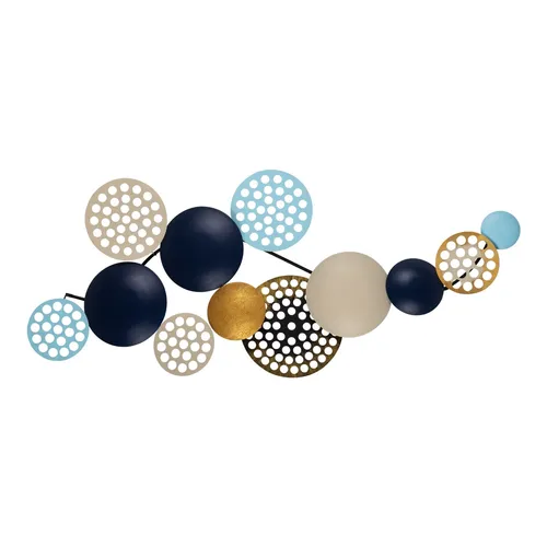 Wandbehänge 100% METALL Mehrfarbig