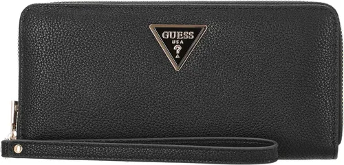 GUESS Laurel II SLG Large Zip Around Wallet Black in schwarz von GUESS