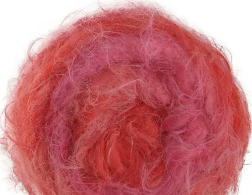 Lana Grossa BASTA MISTA Garn 50g - Fake Fur Look mit Franseneffekt - Strickgarn für kreative Projekte – einzigartiger Franseneffekt und Farbverlauf für modische Eyecatcher. Ideal für Pullover, Cardigans und Accessoires. Angenehm weich und formstabil mit 100m Lauflänge.