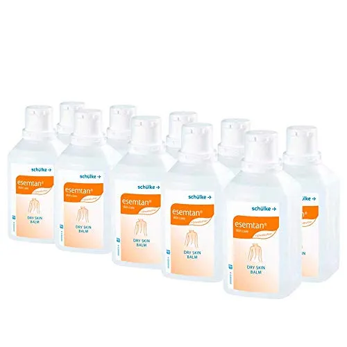 10x 500 ml Schülke Esemtan® Dry Skin Balm Pflegebalsam Haut Lotion Creme, farbstofffrei