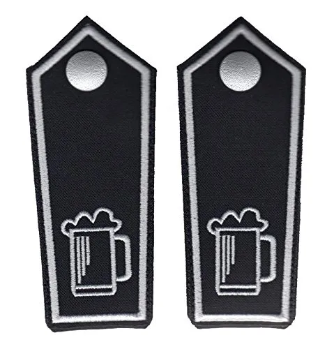 FEUER1 Dienstgrad-Schulterklappen NRW Spezial: Leitender Getränkewart (Silber)