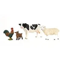 Schleich FARM WORLD 42729 Bauernhof Starter-Set - Kreatives Spielset für Kinder zur Entdeckung der Landwirtschaft mit Figuren und Zubehör