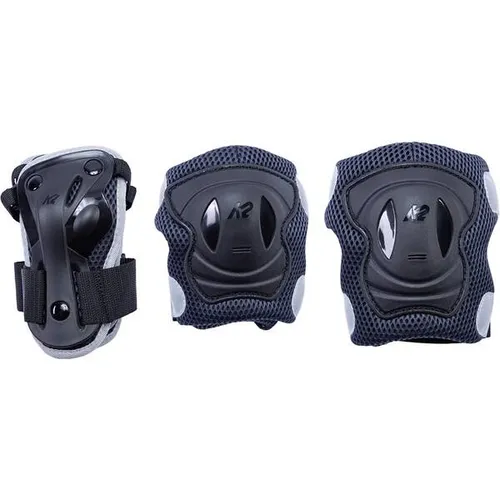K2 Skates Unisex Inline Skates K2 Performance PAD Set Slim - Arm- & Handgelenkschoner für Skateboarder, mit atmungsaktiven Mesh-Polstern und perfektem Sitz dank verstellbarer Straps für mehr Sicherheit beim Skaten.