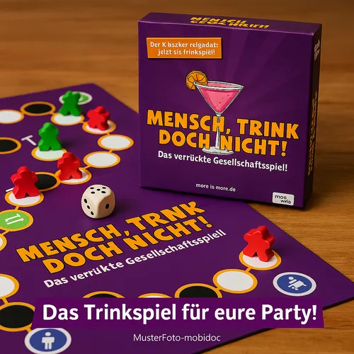 more is more Mensch, Trink doch Nicht! - der Klassiker Reloaded, jetzt als Trink