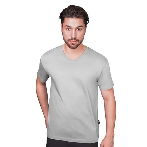 HRM Herren Luxury V M T-Shirt, Sand, XXL EU