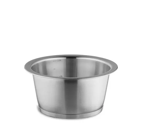 Kuppels Kochtopf QUICK CLACK PRO - Edelstahl, 1-tlg - Kochtopf aus Edelstahl, abnehmbare Griffe für platzsparende Aufbewahrung, geeignet für alle Herdarten inklusive Induktion und spülmaschinengeeignet.