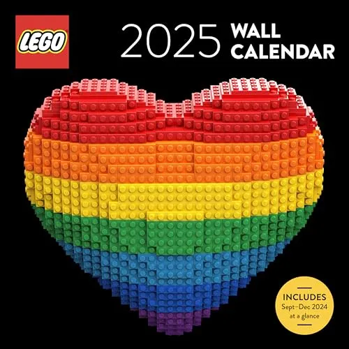 Abrams & Chronicle LEGO 2025 Wall Calendar (30.5 x 30.5 cm) (47374934)