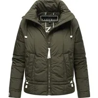 NAVAHOO Luftzauber 14 Damen Steppjacke - Funktionsjacke mit modischem Oversize-Schnitt, wasser- und windabweisend, ideal für den Übergang und lässige Outfits. Praktische Taschen und wattierter Kragen für zusätzlichen Komfort.