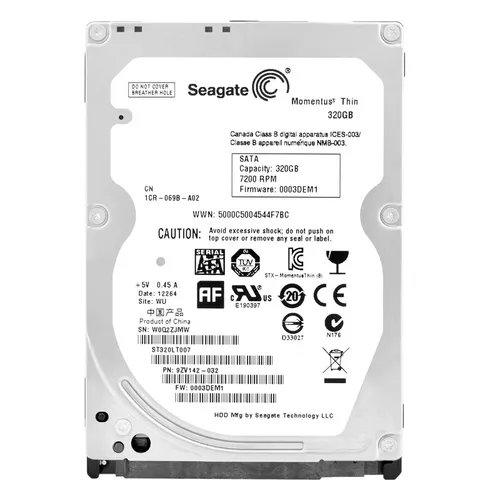 Produktbild Seagate 320Gb ST320LT007 16Mb Cache 7200Rpm Sata II 2,5