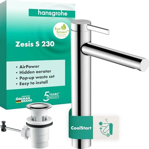 hansgrohe Zesis S Einhebel-Waschtischmischer 230 CoolStart