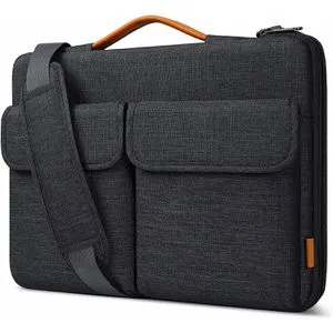 Inateck Laptoptasche LB03008-15, schwarz, wasserabweisend, Polyester, bis 15,6 Zoll