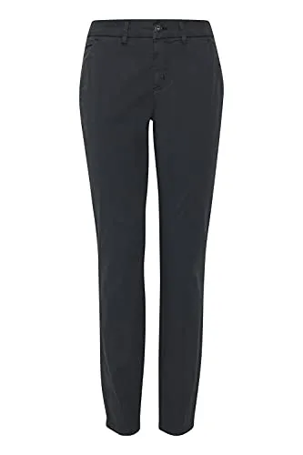 OXMO Chilli Damen Chino Hose, Größe:S, Farbe:Ebony (194104)