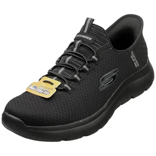 Skechers Summits High Range Herren Sneakers – Leicht und Flexibel - Herren-Sneaker aus atmungsaktivem Mesh mit Bungee Schnürung, ideal für Komfort und Dämpfung bei jedem Schritt.