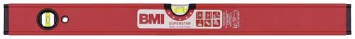 BMI 696040P Leichtmetall-Wasserwaage 40cm - Wasserwaagen, präzise Messungen mit 0.5 mm/m Genauigkeit, ideal für professionelle Handwerker und Heimwerker.