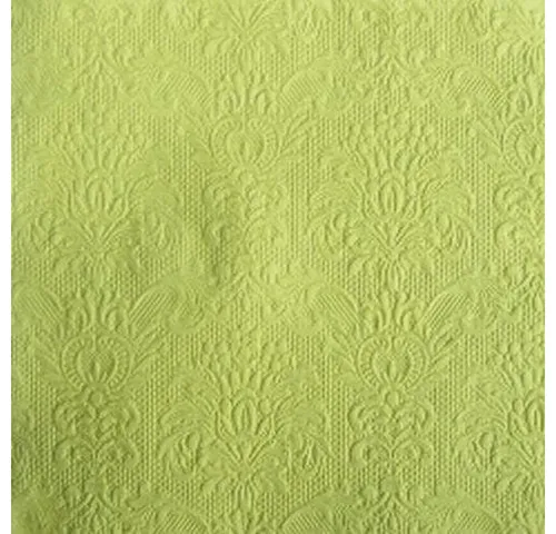 Ambiente Luxury Paper Products Papierserviette Uni Farbe, Elegance Serviette ca.33cm, 3 - lagig, Geprägt / embossed, (15 St), geprägt - Elegant Kollektion Tischdeko