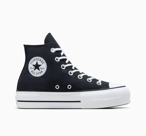 Converse CHUCK TAYLOR ALL STAR LIFT PLATFORM CANVAS Sneaker schwarz - Sportliche Sneaker in Größe 37,5 mit atmungsaktivem Obermaterial und trendiger Plattformsohle für zusätzlichen Komfort und Style.