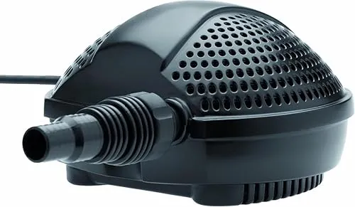 pontec Teichfilter- und Bachlaufpumpe PondoMax Eco 1500 - Wasserpumpen, energieeffizient mit 1500 l/h Förderleistung und integriertem Thermoschutz für zuverlässigen Betrieb von Teichfiltern, Bachläufen und Wasserfällen.