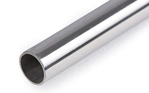wellenshop Edelstahlrohr 1,50 m Länge. Durchmesser 22 mm. Biegefähig geglüht.