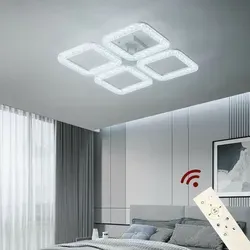 Euroton LED Deckenleuchte mit Fernbedienung