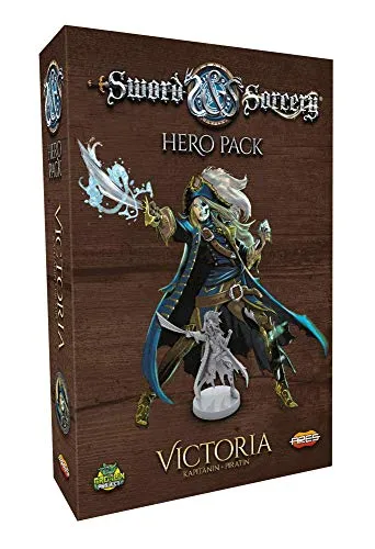 Ares Games, Sword & Sorcery – Victoria, Helden-Erweiterung, Expertenspiel, Dungeon Crawler, 1-5 Spieler, Ab 13+ Jahren, 30+ Minuten, Deutsch