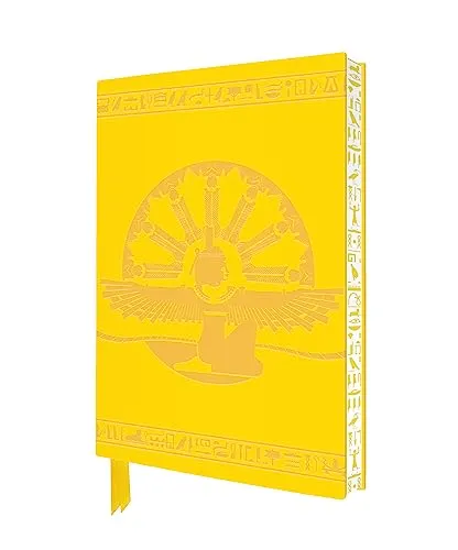 Exquisit Premium Notizbuch DIN A5: Ägyptische Götter: Unser hochwertiges, liniertes Blankbook mit Softcovereinband aus Kunstleder mit ... künstlerisch gestaltetem Buchschnitt