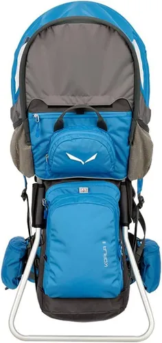 Salewa Koala Kindertragerucksack 69 cm blau - Babytragen, sicherer und bequemer Tragekomfort für Ihr Kind, ideal für Ausflüge und Wanderungen.
