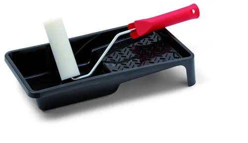 Lackwalze mit 27cm Bügel incl. Farbwanne SOFT PRO HK-R SET Lackierset Schuller