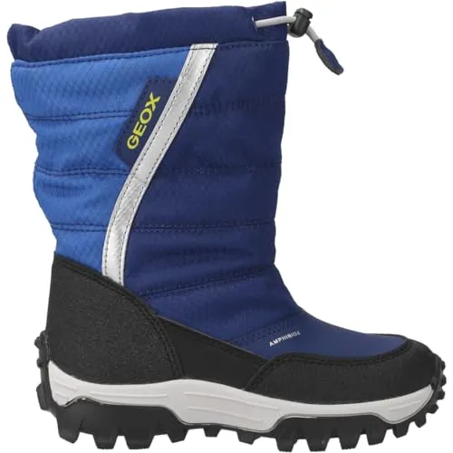 GEOX Warmfutter HIMALAYA, wasserdicht, Blau, Kinder - Wanderschuhe für Kinder, wasserdicht und atmungsaktiv dank AMPHIBIOX-Technologie, ideal für Abenteuer bei jedem Wetter.
