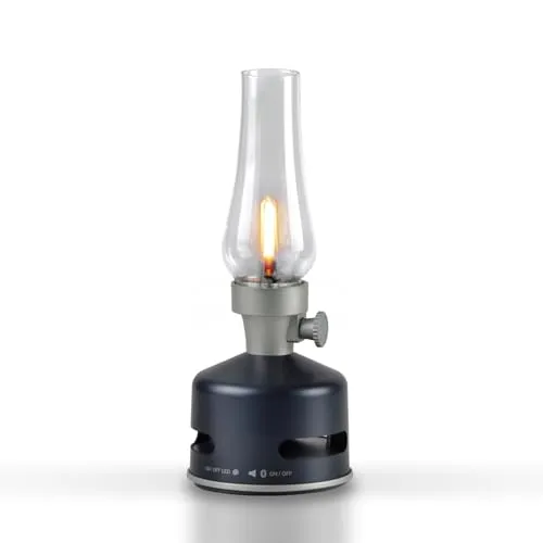 MoriMori Design-Leuchte mit Lautsprecher (night-blue) - Tragbare Bluetooth-Lautsprecher mit elegantem Design und bis zu 10 Stunden Betriebszeit. Genießen Sie Musik kabellos und umweltfreundlich dank dimmbarer LED-Technik.