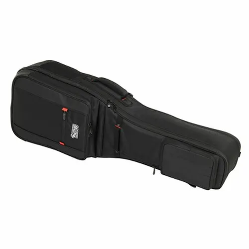 Gator Cases Pro-Go Ultimate Gig Bag für Zwei E-Gitarren (G-PG-ELEC-2X) - E-Gitarren-Koffer mit ultradicker Polsterung und Body Block Innenschockabsorber für besten Schutz. Ideal für Musiker, die ihre Gitarren sicher transportieren möchten.