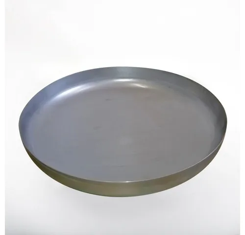 Czaja Stanzteile Klöpperboden Ø 80 cm - Feuerschale aus Stahl - Grill für draußen, robuste Feuerschale aus 2,5 mm starkem Stahl, entwickelt eine dekorative Rost-Patina im Laufe der Zeit.