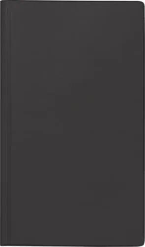 rido ide Buchkalender Buchkalender Reisemerker 10,2x17,2cm 1 Tag/Seite Balacron schwarz 2026