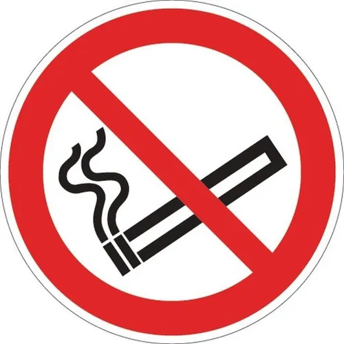 Produktbild Verbotszeichen ASR A1.3/DIN EN ISO 7010 Rauchen verboten Folie