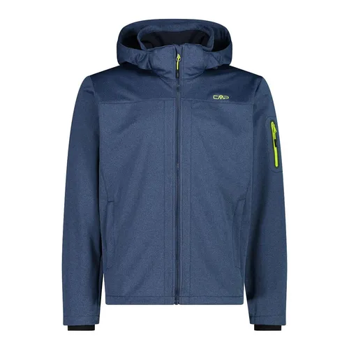 CMP Softshelljacke Dunkelblau Herren Größe 54 - Funktionsjacke mit ClimaProtect-Technologie, wind- und wasserdicht, ideal für Outdoor-Aktivitäten und sorgt für ein angenehmes Körperklima.