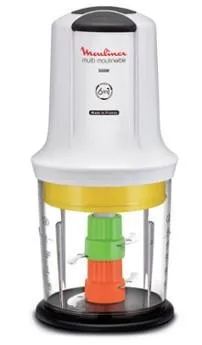 Moulinex AT 7231 Multi Moulinette 6in1 Universalzerkleinerer - 500W, 500ml Behälter, vielseitig mit 6 Funktionen und scharfen Klingen für perfekte Ergebnisse