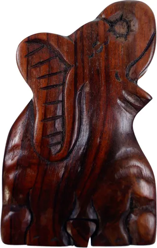 Puzzlebox, Schmuckschatulle, Magic Box, Schachtel mit Geheim Verschluß - Elefa