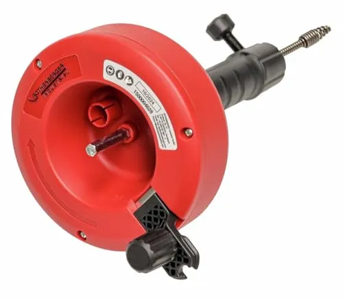 Rothenberger Industrial Rospi 072990E Rohrreinigungswelle 4.5m - Sonstige Reinigungsgeräte, ideal für die effektive Rohrreinigung mit 4.5 m Spirallänge, schlagfest und komfortabel mit Akku-Bohrmaschine nutzbar.