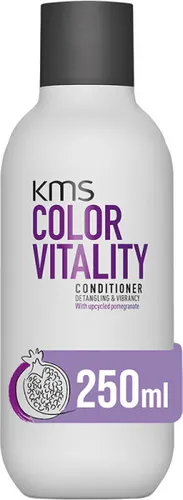 KMS COLORVITALITY Conditioner 250 ml - Conditioner für farbige Haare, schützt vor Verblassen und erhält die Farbe bis zu 20 Wäschen. Spendet Feuchtigkeit und sorgt für glänzendes, lebendiges Haar.