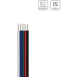 LED Kabel RGBW 5-polig