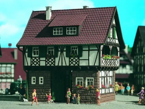 Vollmer 43734 Gerberhaus Fachwerk H0 Bausatz Gerberei Ledermacher Neu