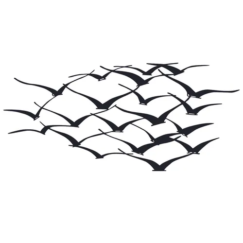 Wandbehänge 100% METALL Schwarz