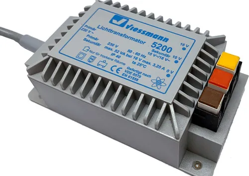 Viessmann 5200 Lichttransformator 16 V, 52 VA von Viessmann