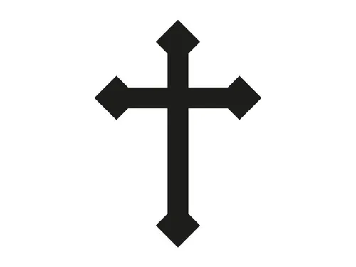 Produktbild Plott Aufkleber Religion Kreuz Sticker Holy Christian Christlich Kruzi